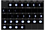 Moon Phase Calender